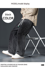 Men's Hip Hop Wide-leg Daddy Jeans