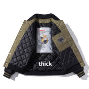 Men's Embroidered Hip Hop Jacket