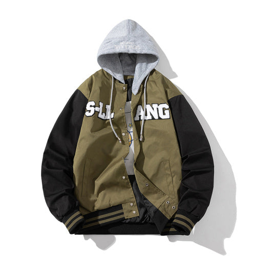 Men's Embroidered Hip Hop Jacket