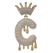 English Letter Hip Hop Pendant