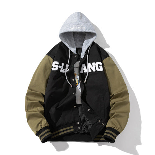 Men's Embroidered Hip Hop Jacket