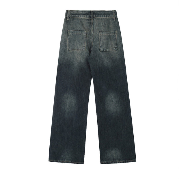 Graffiti Straight-leg Trousers Hip Hop Men