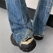 Men's High Street Straight Jeans Men