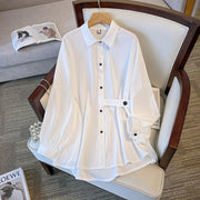 Early Spring Plump Girls Plus Size Tencel Jacket Women