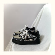 Spring And Autumn Cashew Flower Hip Hop Couple Sneakers