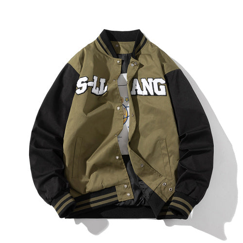 Men's Embroidered Hip Hop Jacket