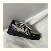 Spring And Autumn Cashew Flower Hip Hop Couple Sneakers