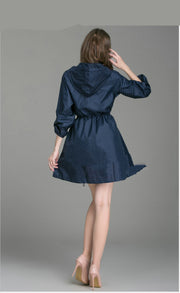 Men's And Women's New Japanese Style Autumn  Winter Windbreaker With Foldable Cuffs